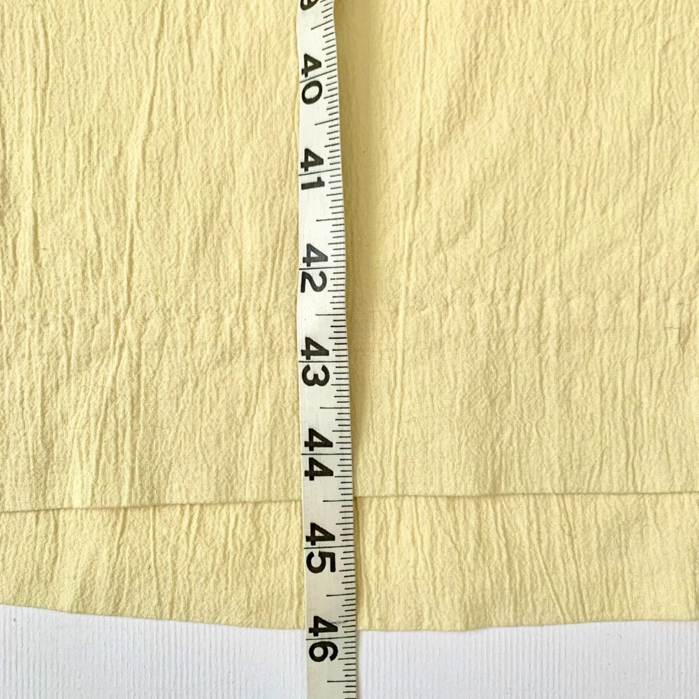 Vintage Butter Yellow Maxi Sun Dress Summer Cottagecore Coastal Wedding Guest - Picture 10 of 12
